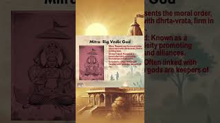 MITRA  RIG Vedic God God RigVedicGod vedicculture Bharat [upl. by Gomez]