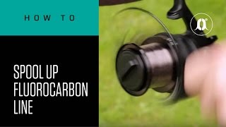 CARPologyTV  How To Spool Up Fluorocarbon Line [upl. by Glaser195]