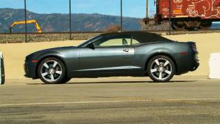 2011 Chevrolet Camaro Convertible  First Test [upl. by Krucik153]