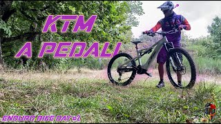 KTM Macina ⚡Una scheggia⚡ Enduro Bike day 3 ebike enduro downhill ktm trail [upl. by Orecic]