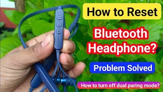 Boat rockerz 255 pro plus reset kaise kare  how to turn off double printing on bluetooth headphone [upl. by Hermione]