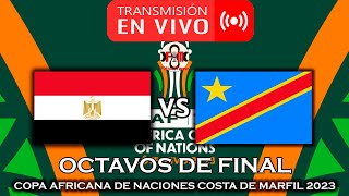 EGIPTO 🇪🇬 VS 🇨🇩 RD CONGO EN VIVO  COPA AFRICANA DE NACIONES 2023  FÚTBOL MAGNO [upl. by Stolzer]