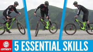 Five Essential Skills To Master On Your Mountain Bike [upl. by Leizahaj356]