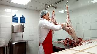 Very big lamb Cutting bybutchersnad omanbutcherslife watchniyo mga ka butcher [upl. by Ishii710]