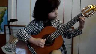 Suzuki Guitar Vals Espanol by Jose Ferrer [upl. by Pieter]