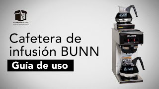 Cafetera para negocios en El Salvador  Bunn VP17 [upl. by Imot]