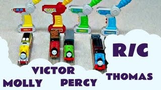 4 Trackmaster Remote Control Thomas And Friends Trains [upl. by Eiba734]