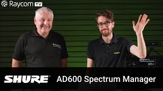 Shure AD600 Spectrum Manager  Walkthrough [upl. by Lah162]