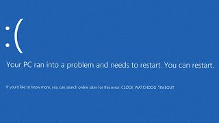 How to Fix Clock Watchdog Timeout BSoD on Windows 1011 [upl. by Lambrecht]