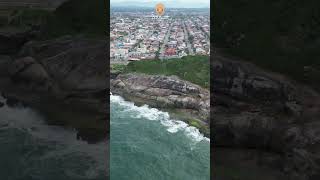 São Francisco  Sambaqui da Prainha  dronevideo drone imagensaereas joinville santacatarina [upl. by Pamelina944]