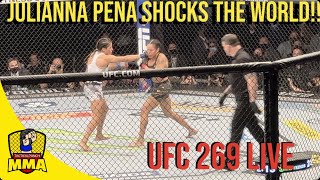 Julianna Peña submits Amanda Nunes in the 2nd round UFC 269UFC 277 [upl. by Quackenbush]