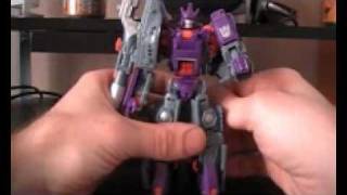 Transformers Universe Classics Galvatron Review [upl. by Garap]