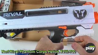 Nerf Rival Helios XV111700 Phantom Corps Unboxing [upl. by Ardnikat838]