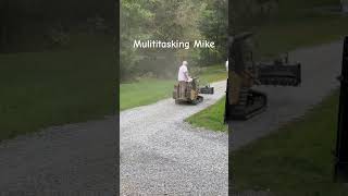 Multitasking Mike OutdoorsWithTheMorgans [upl. by Imyaj]