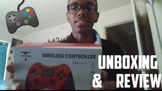 TERIOS PS4 Wireless ControllerOrange UNBOXING amp REVIEW [upl. by Deborath]