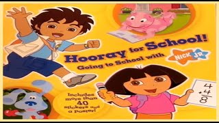 Hooray For School Going To School With Nick Juniors Read Aloud Book [upl. by Aenotna982]