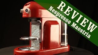 Nespresso Maestria Exclusive Review [upl. by Kwon345]