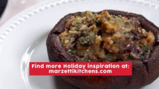 Stuffed Mushrooms Recipe  Marzetti Moments [upl. by Aihsi]