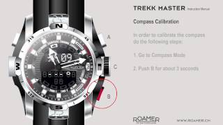 Roamer Trekkmaster  Instruction Manual  Compass Calibration [upl. by Loretta]