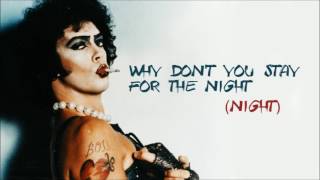 Sweet Transvestite  Rocky Horror Picture Show  Lyrics [upl. by Leirraj]