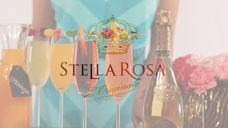 Stella Rosa Wines DIY Mimosa Bar amp Cocktail Recipe [upl. by Falk]