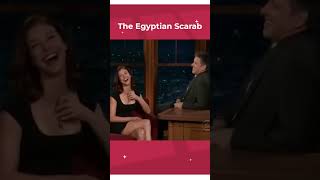 Adrianne Palicki  the egyptian scarab  shorts viral AdriannePalicki CraigFerguson [upl. by Uuge938]