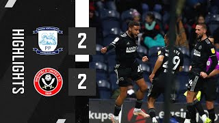 Preston North End 22 Sheffield United  EFL Championship highlights [upl. by Mayeda]