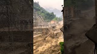 himachal pradesh flood himachalpradesh himachalflood delhi delhifloods flood floods rain [upl. by Bette-Ann719]