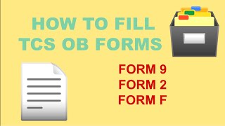 HOW TO FILL TCS ONBOARDING FORMSSTEP BY STEP PROCESS TO COMPLETE 100 OB FORMS yeskk65 [upl. by Boccaj]