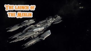 Star Citizen  Constellation Launches the Merlin [upl. by Ramled830]