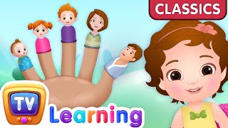 The Finger Family Song  Kids Songs and Learning Videos  ChuChu TV Classics kidssongs [upl. by Edelman]