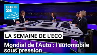 Mondial de lAuto  lautomobile sous pression • FRANCE 24 [upl. by Kalfas]