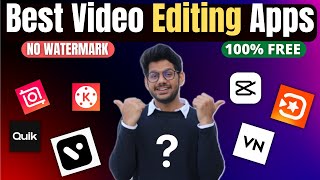 Best video editing Apps for Android or IOS 2022  Without Watermark [upl. by Nylidnam]