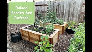 Raised Garden Bed Refresh [upl. by Attenor]