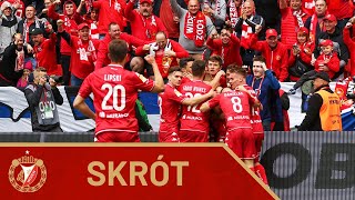 Skrót meczu Widzew Łódź  Podbeskidzie BielskoBiała 21 [upl. by Tabbatha632]