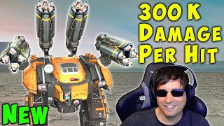 NEW Buffed THERMITE Behemoth  Highest Damage in War Robots  Mk2 WR Gameplay [upl. by Gallager]