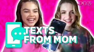 Ariana Greenblatt and Mckenna Grace Read Texts From Mom [upl. by Oludoet]