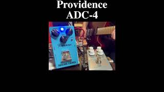 Providence ADC4 ANADIME CHORUS with AH Booster providence xotic guitarpedals guitar [upl. by Fransisco]