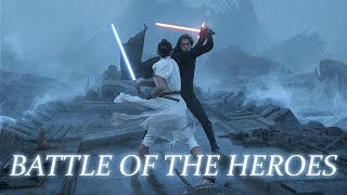 Rey Vs Kylo Ren  Battle Of The Heroes [upl. by Sascha]