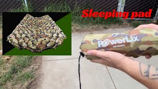 PowerLix Camping Sleeping Pad  Review [upl. by Janina630]