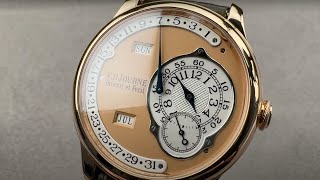 FP Journe Octa Calendrier Annual Calendar Luxury Watch Review [upl. by Ordnasela]