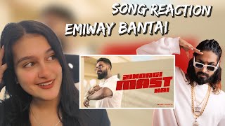 Emiway bantai song reaction  Emiway bantai  Reaction video  Pratikreeya [upl. by Lillie]