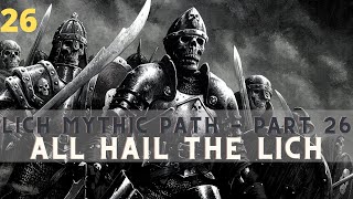 Pathfinder Wrath of the Righteous  Neutral Evil Cruoromancer Lich  Part 26 [upl. by Meuse]