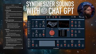 Synthesizer sound design with ChatGPT [upl. by Esinyt]