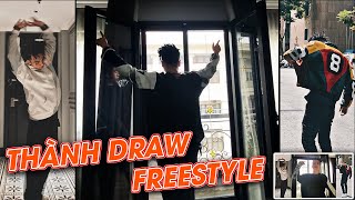 THÀNH DRAW freestyle cực cháy cùng Hustlang  RAP VIET 2020 [upl. by Ifill]