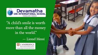 Cambridge Early years Devamatha International School  “Embrace Play [upl. by Hajidahk]