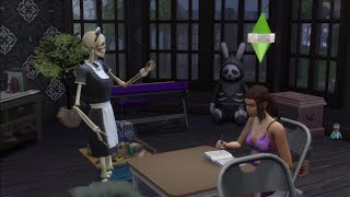 Getting ready for Life amp DEATH EP  The Sims 4 Bonehildas Orphanage  Part 8 [upl. by Eerhs861]