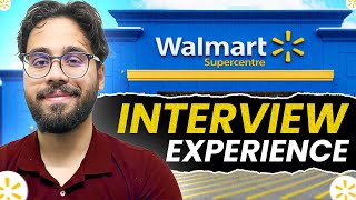 Walmart Interview Experience  How He Cracked Walmart [upl. by Bellaude862]