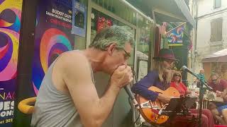 Blues Harp Jam at Cognac Blues Passions  ‘Just A Shell’ [upl. by Grimbal]