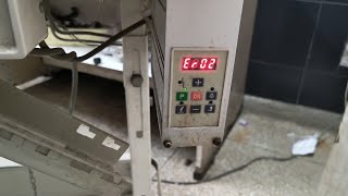 How to overlock machine error 02 remove rahulmacnic [upl. by Salamanca]